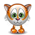 3d Tigre Cute 2