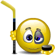 Emoticone Msn Hockey