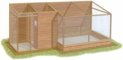 comment construire voliere extérieure